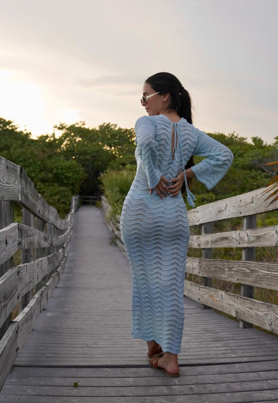 Turquoise Long Dress