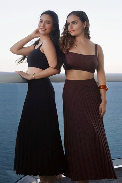 Long Beach Black Set