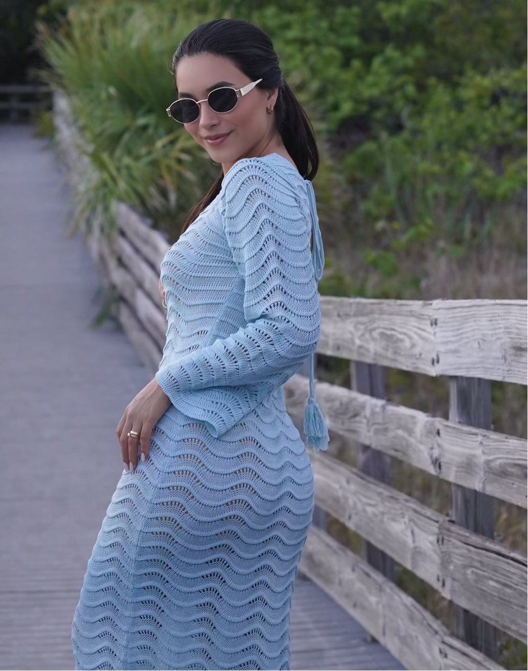 Turquoise Long Dress